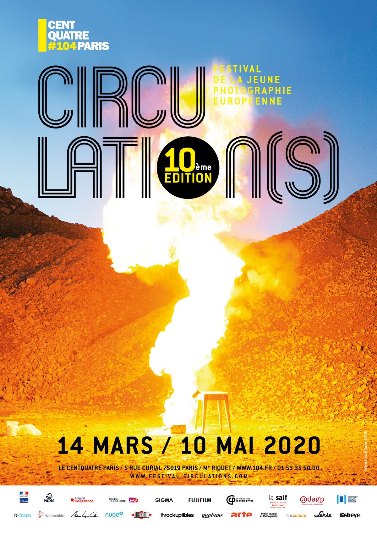 IRCULATION(S) est heureuse de vous dévoiler l'affiche de l'édition 2020