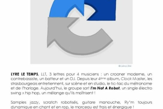 Lyre Le Temps à sorti le clip « I’m Not A Robot »