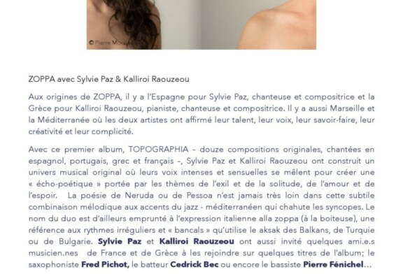 La « Topographia » de Zoppa, disponible depuis le 23 septembre