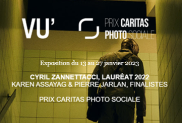 Vernissage exposition du Prix Caritas Photo Sociale: 12 janvier 2023