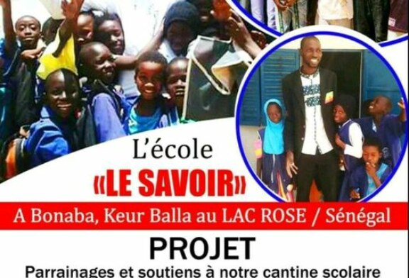Projet à soutenir: Ecole « Le savoir » (Sénégal)